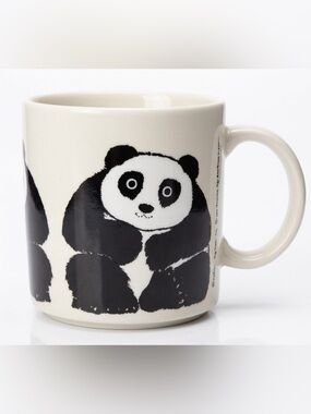 Vintage 1984 Taylor & Ng Dooda Panda Mug Win Ng San Francisco Made In Japan